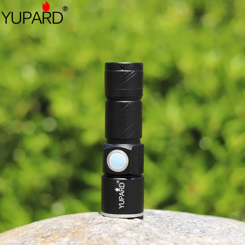 Фонарик YUPARD Mini Q5 светодиодный портативный встроенный 16340 перезаряжаемый