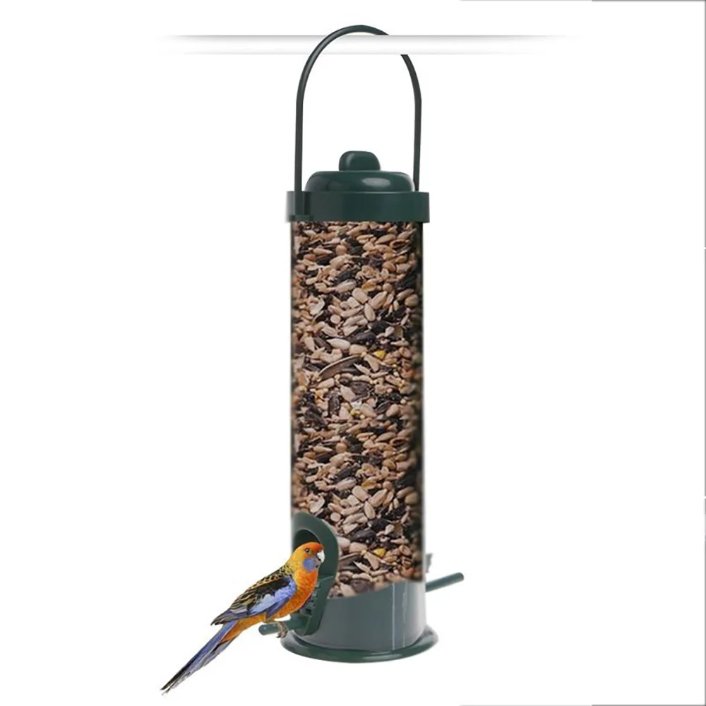 

Pet Bird Feeder Bird Feeders Feed Station Hanging Garden Birds Food Dispenser Feeders Outdoor Plastic Tree Garden Decoration