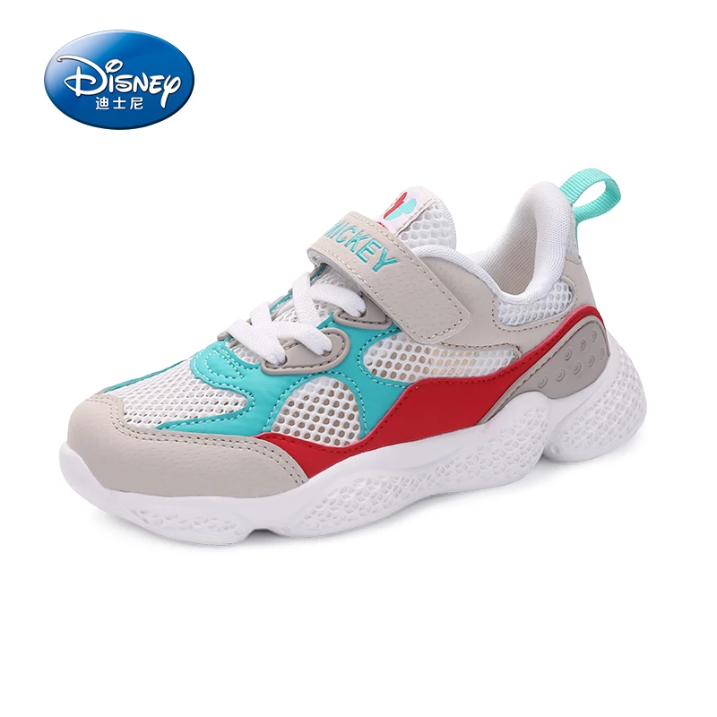 Disney Shoes Kids Sneakers Leather Sport Fashion Boy Antislip Soft Bottom Baby Sneaker For Size 31-37 | Детская одежда и обувь