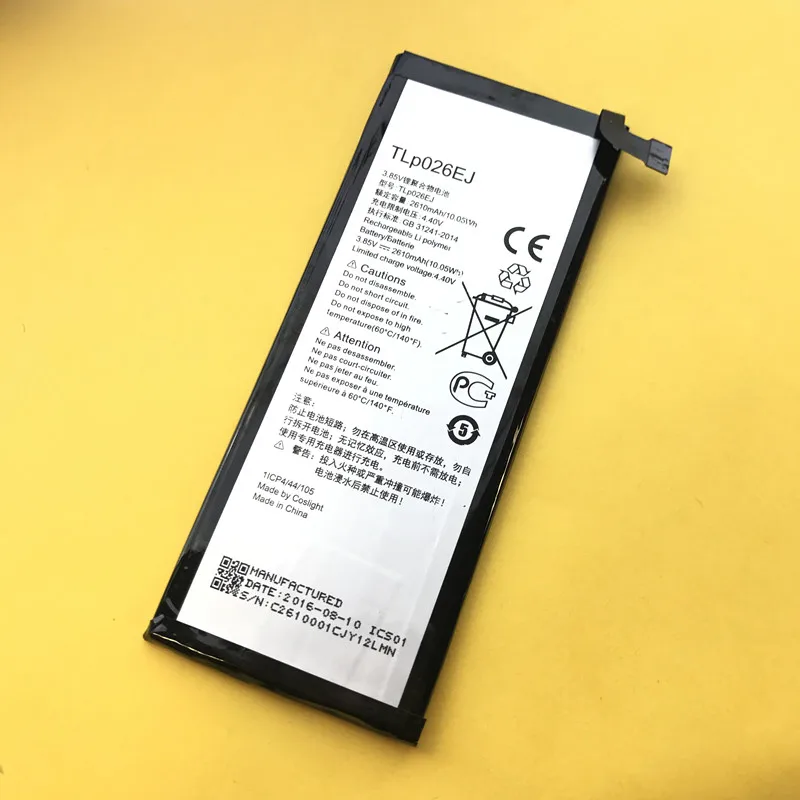 Аккумулятор TLp026EJ 2610 мач для телефонов ALCATEL ONE TOUCH IDOL 4 6055K TLp026E2 Idol 6055B 6055H 6055U 6055Y |