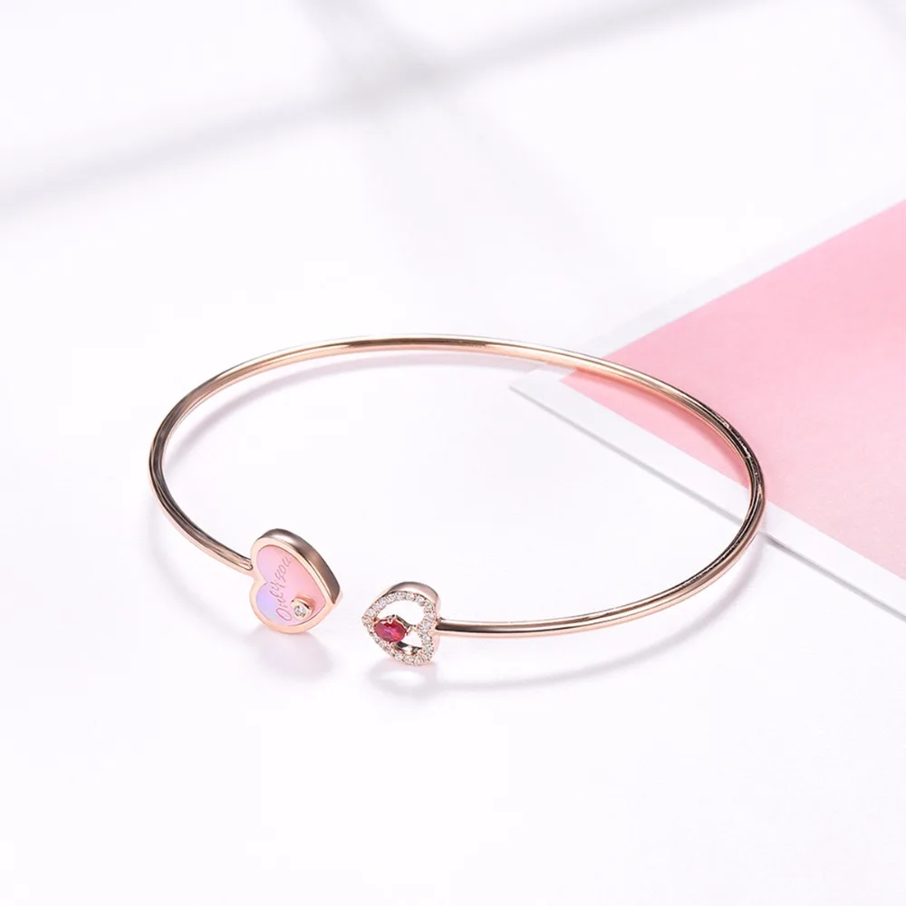 Lohaspie ювелирное изделие с бриллиантами натуральный драгоценный камень рубин