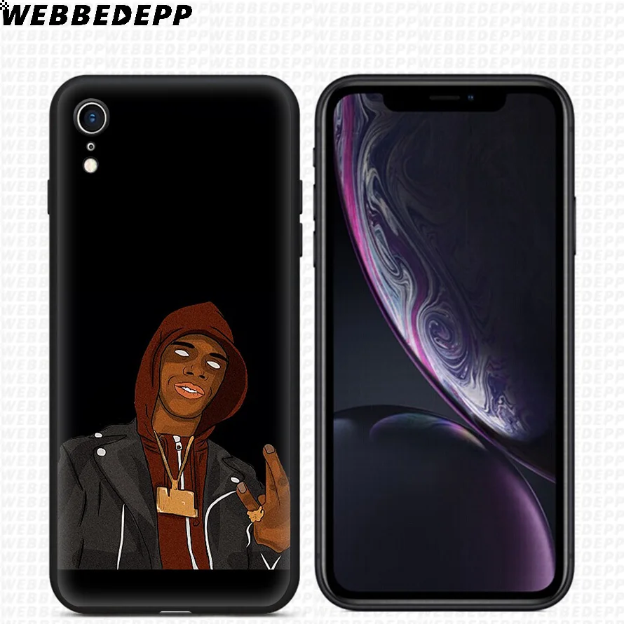 WEBBEDEPP A boogie wit da hoodie Soft Silicone Case for iPhone 11 Pro Xr Xs Max X or 10 8 7 6 6S Plus 5 5S SE |