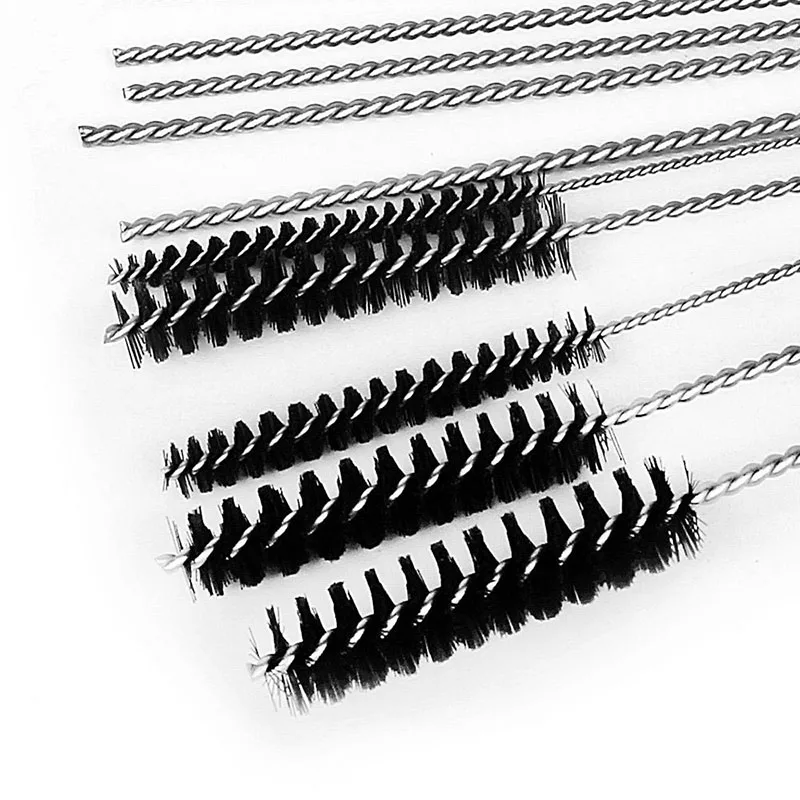 

Carburetor Carbon Dirt Jet Remove 10pc Cleaning Needles + 5 Brushes Tool Kits Carburetor Engine Carbon Cleaner for Car&Motor