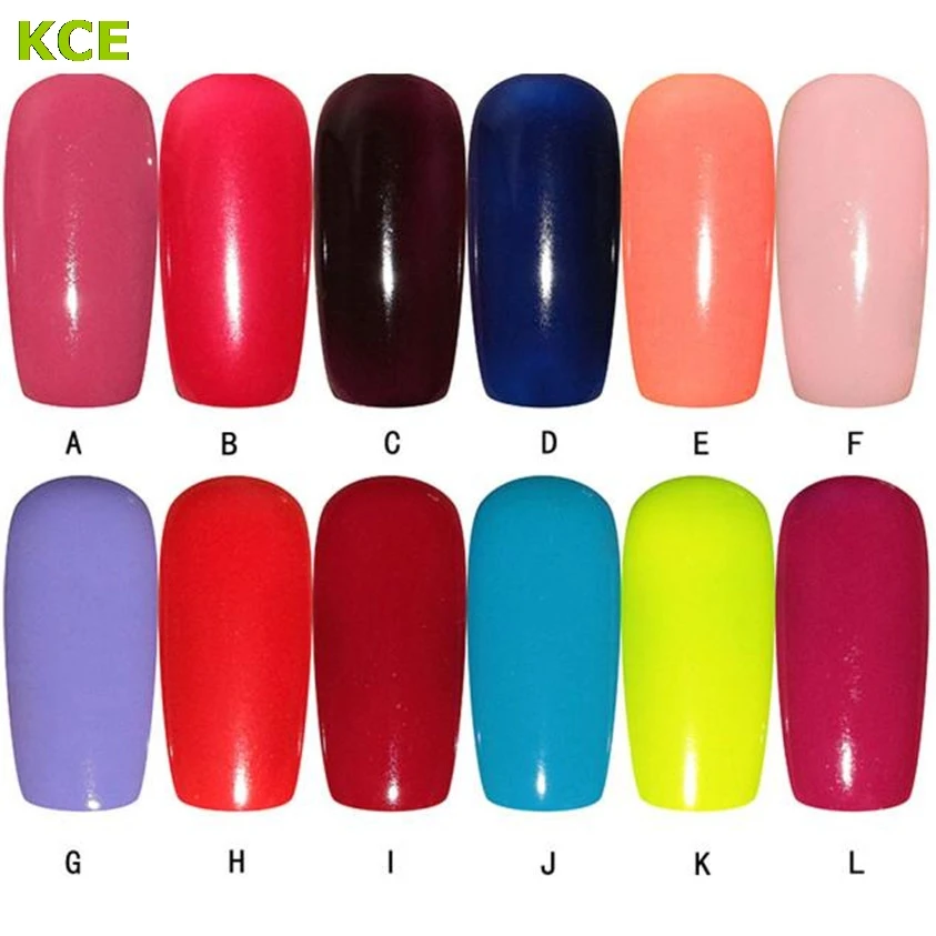 Ногтей Гель Для UV LED Сияющий Красочный 12 Цветов 5 МЛ smalto в ле Nagellack unghie гель для