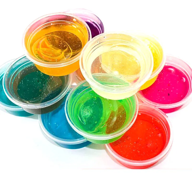

1 шт. цветной кристаллический грязь для моделирования детей Интеллектуальный Пластилин волшебный Пластилин Лизун слайм детские игрушки
