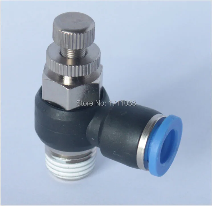 

tube 4mm-1/4 BSPT thread Male flow speed controller