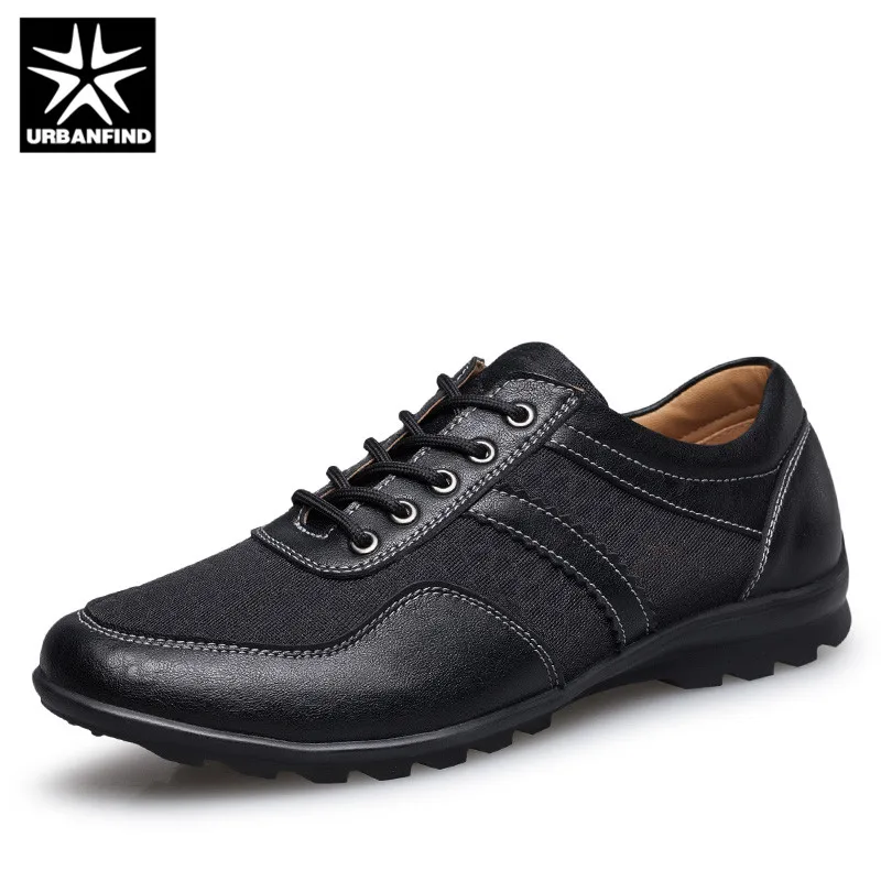 URBANFIND/мужские модные кроссовки из сетчатой кожи большие размеры 37-47 дышащая