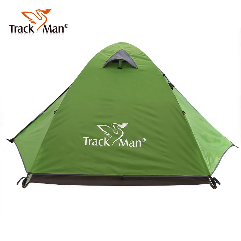 TrackMan Кемпинг Открытый палатки 2 человек с одной спальней двухслойные 3 сезон