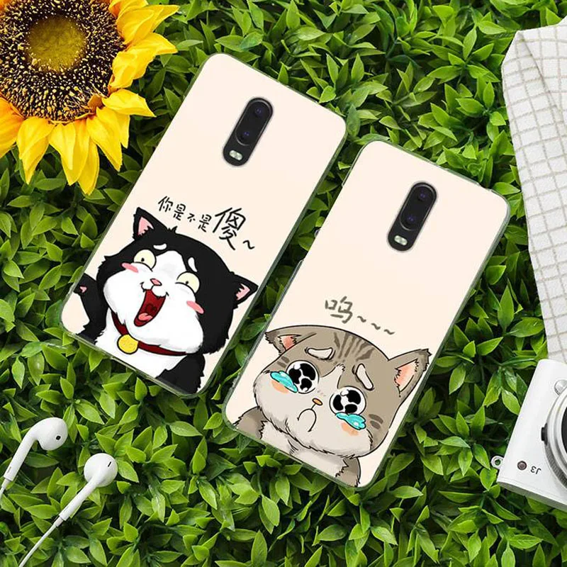 Модный мультяшный чехол для OPPO R17 Силиконовая задняя крышка 6 4 дюймов с рисунком |
