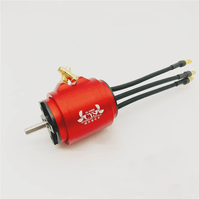 2840 3600KV бесщеточный мотор RC модель лодки Мотор 4 мм вал водяного охлаждения куртка