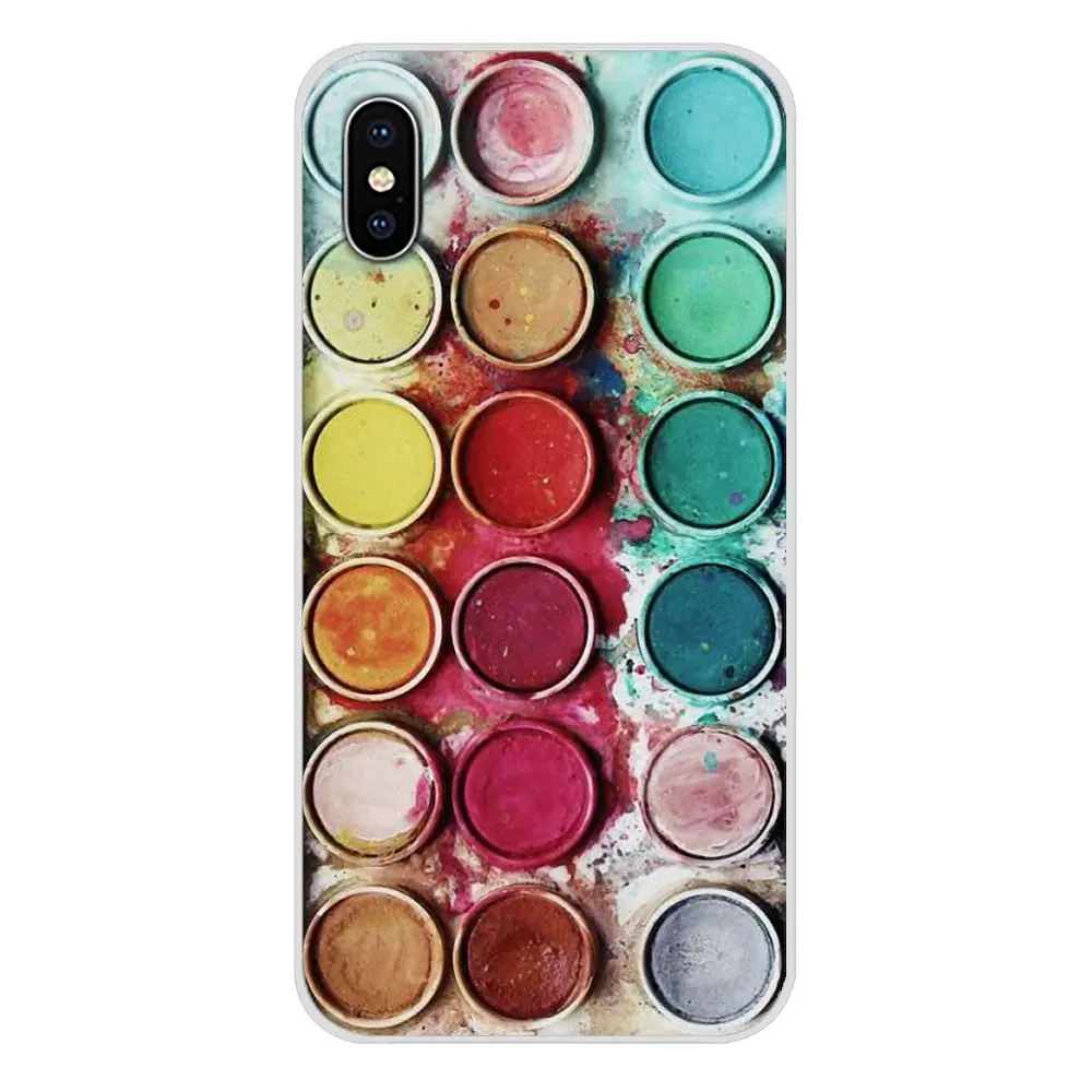 Для Samsung Galaxy S4 S5 MINI S6 S7 edge S8 S9 S10 Plus Note 3 4 5 8 9 цветная коробка для макияжа аксессуары