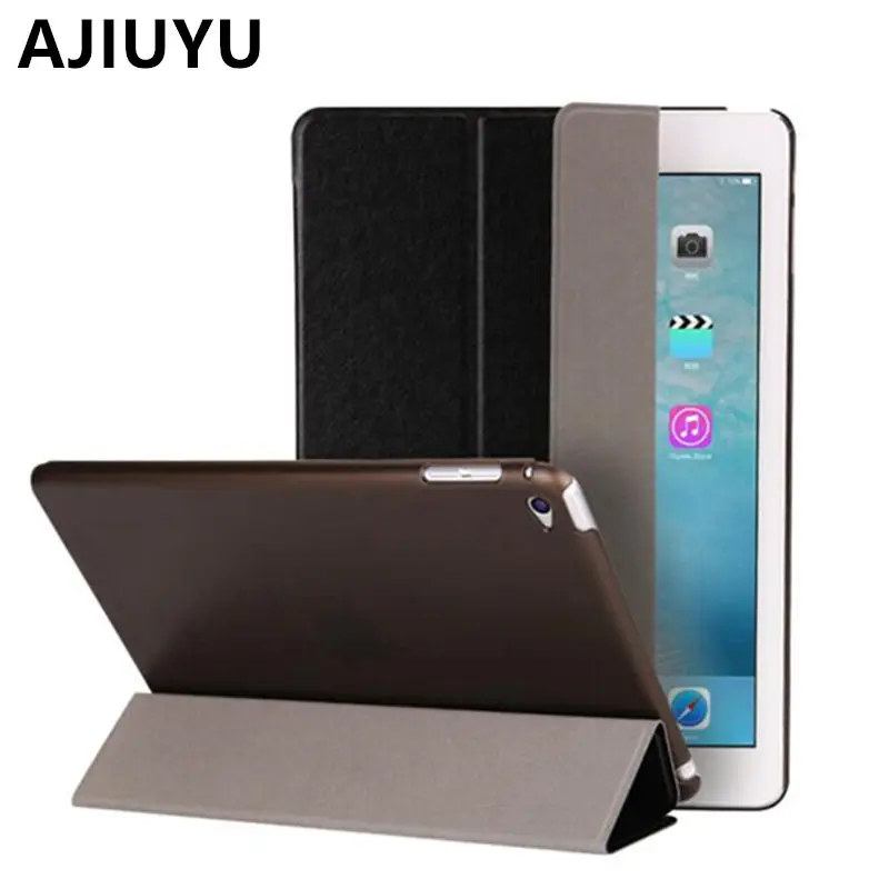 Чехол AJIUYU для iPad 9 7 дюйма Новый 2017 защитный смарт чехол из искусственной кожи