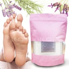 Подушка для обуви Лаванда Детокс Патчи для ног колодки для тела токсинов для ног для похудения очищающие стельки для улучшения сна клей