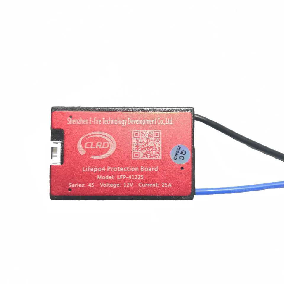 CLRD 3,2 V 4S 12V LiFePo4 батарея 18650 BMS 25A 35A 45A 60A батарея BMS зарядное напряжение 14,4 V с балансом