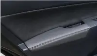 levin, dual-engine door handrails leather handrails, interior modification,Only for Toyota 14-17 models Corolla,
