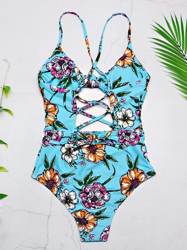 Принт Одна деталь купальник 2019 сексуальный бразильский боди Купальники Высокая