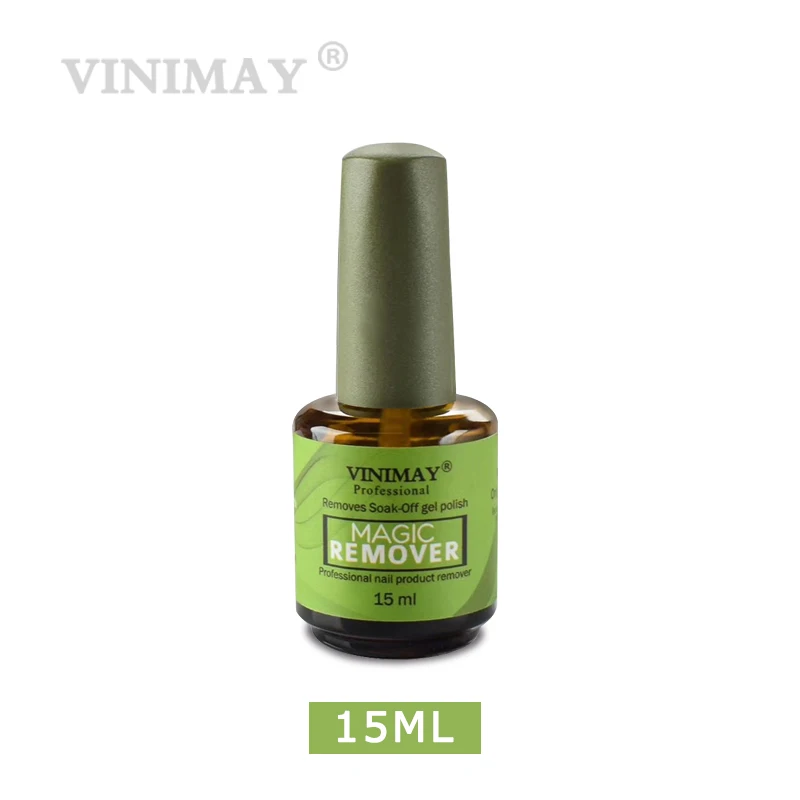VINIMAY Nail Gel Magic Remover Nail Polish Gel Soak Off Remover Nail Art Primer Acrylic Clean Nail Lacquer Base Top Coat