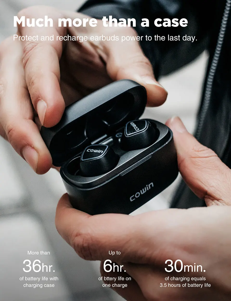 Cowin KY-02 Bluetooth 5,0 наушники TWS настоящие беспроводные наушники Blutooth HD стерео наушники спортивные наушники игровая гарнитура телефон