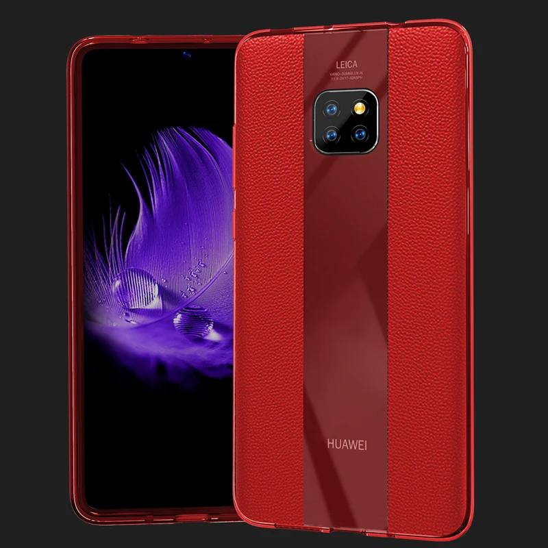 YILIZOMANA Ультратонкий Прозрачный Простой чехол для телефона HuaWei Mate 10 20 20X Pro Splice из