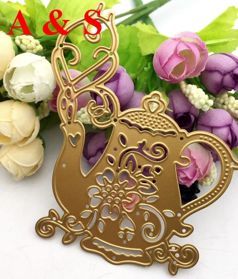 Q56 METAL CUTTING DIES Teaport card frame album paper craft wedding invitation embossing stencil art cutter | Дом и сад