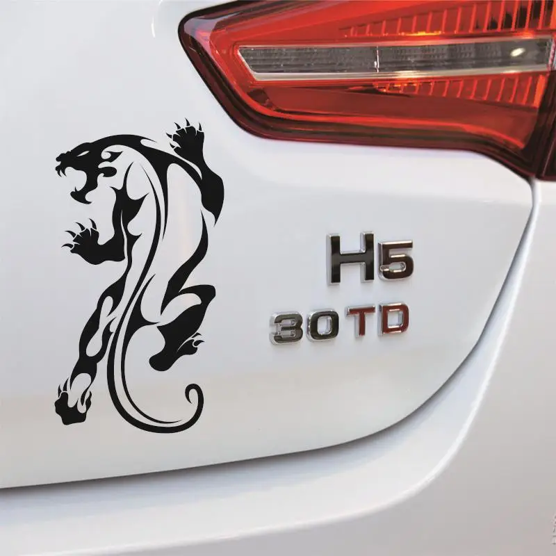 Tiger aluminio patron animal Totem auto Adhesivos emblema aguila tigre leon motocicleta del coche de automoviles dctal|Наклейки на