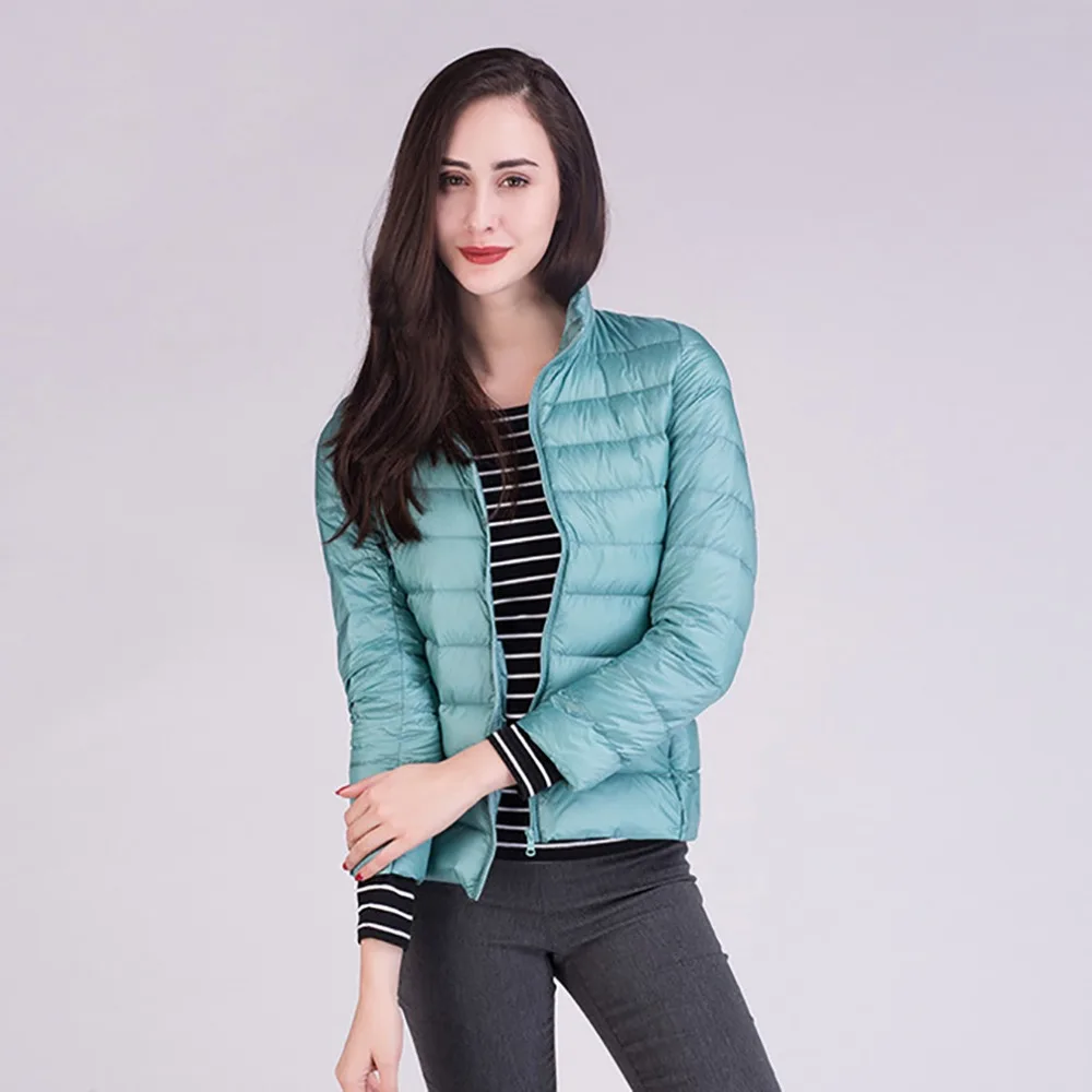 

5XL 6XL 7XL Winter Women Ultra Light Down Jacket 90% Duck Down Slim Jackets Long Sleeve Warm Coat Brand Parka Outwear Plus Size