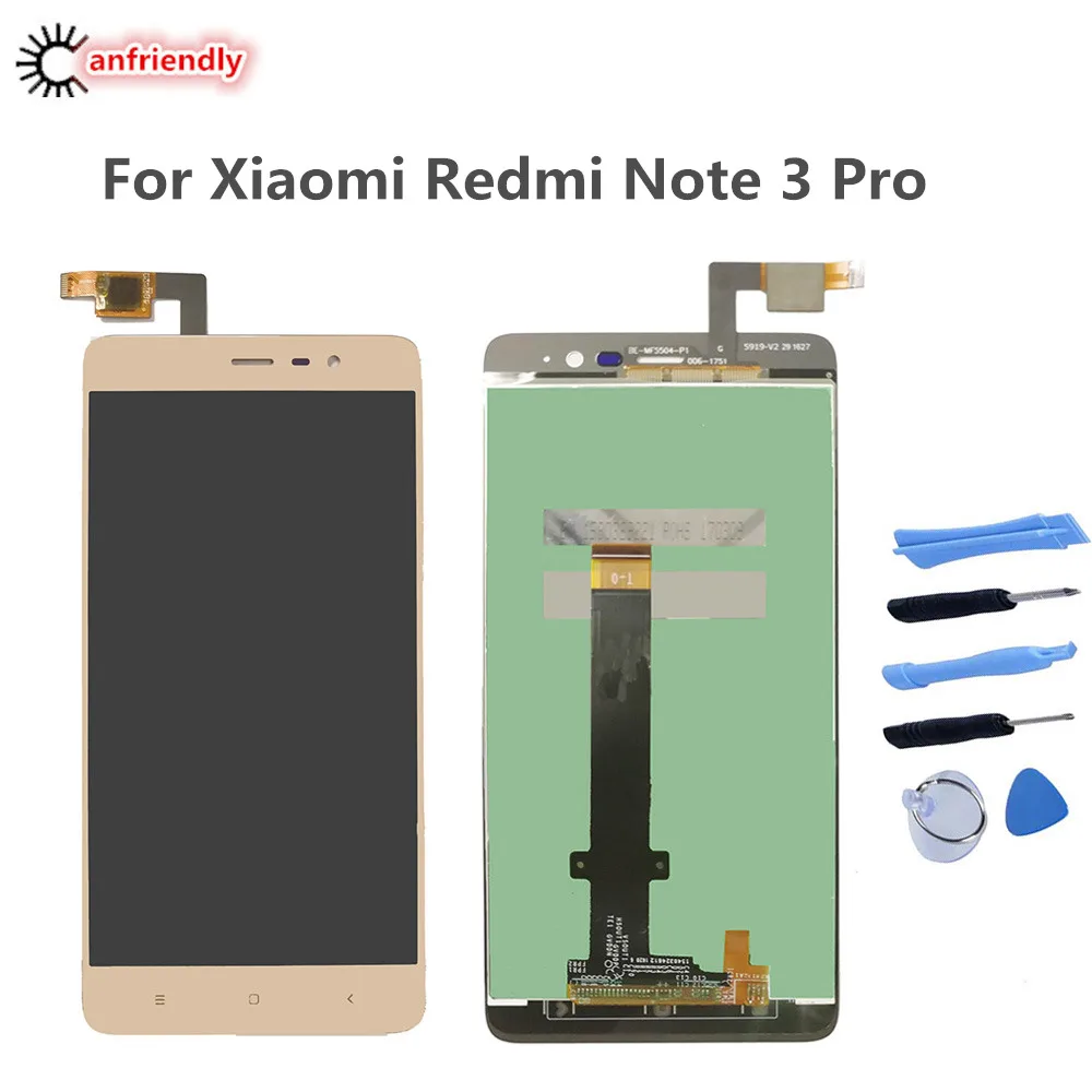 Для Xiaomi Redmi Note 3 Pro ЖК дисплей + сенсорный экран замена дигитайзера сборка для Note3 3Pro