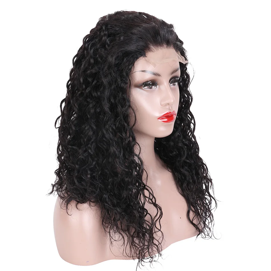 RealBeauty 130% Плотность воды волна парик U Часть Кружева передний для женщин индийские
