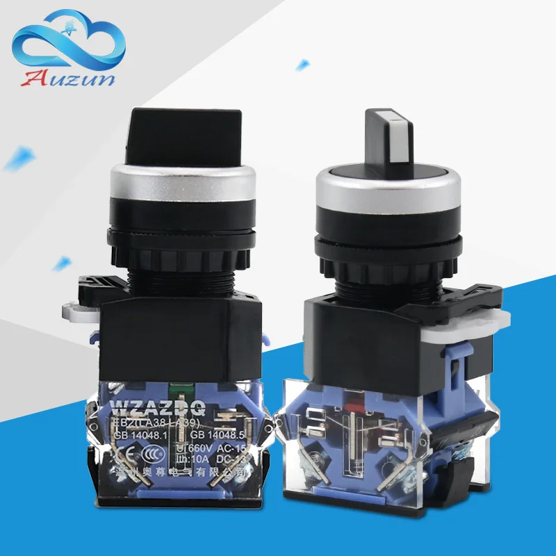 WZAUDQ LA38-11X3 22 мм переключатель блокировки передач 3 выбирает серебряные контакты