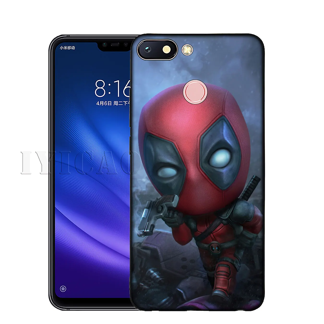 IYICAO Deadpool Movie Marvel Soft Silicone Phone Case for Xiaomi Redmi K30 K20 8A 7A 6A 5A S2 GO Note 8 8T 7 5 6 Pro Cover |