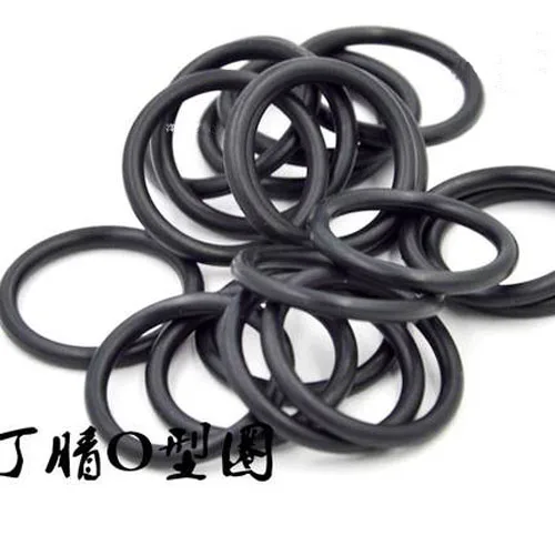 

30pcs 1.8mm wire diameter black silicone O-ring 7.5mm-11.2mm Inner diameter waterproof insulation rubber band abrasion resis