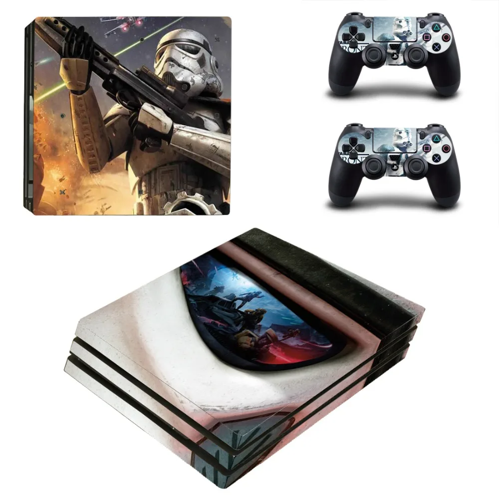 Виниловая наклейка Star Wars для Sony Playstation 4 и 2 контроллеров PS4 Pro пленка кожи|Наклейки|