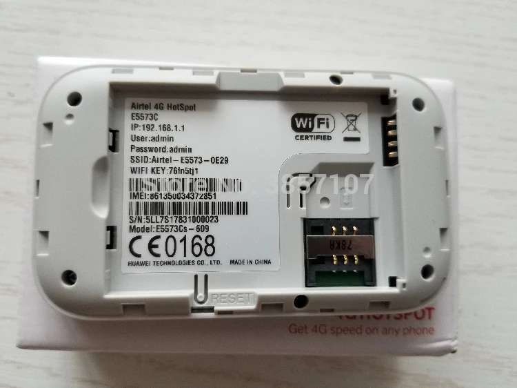 HUAWEI E5573Cs-609 4G LTE Cat4 Мобильный Wi-Fi беспроводная точка доступа Карманный роутер E5573 |