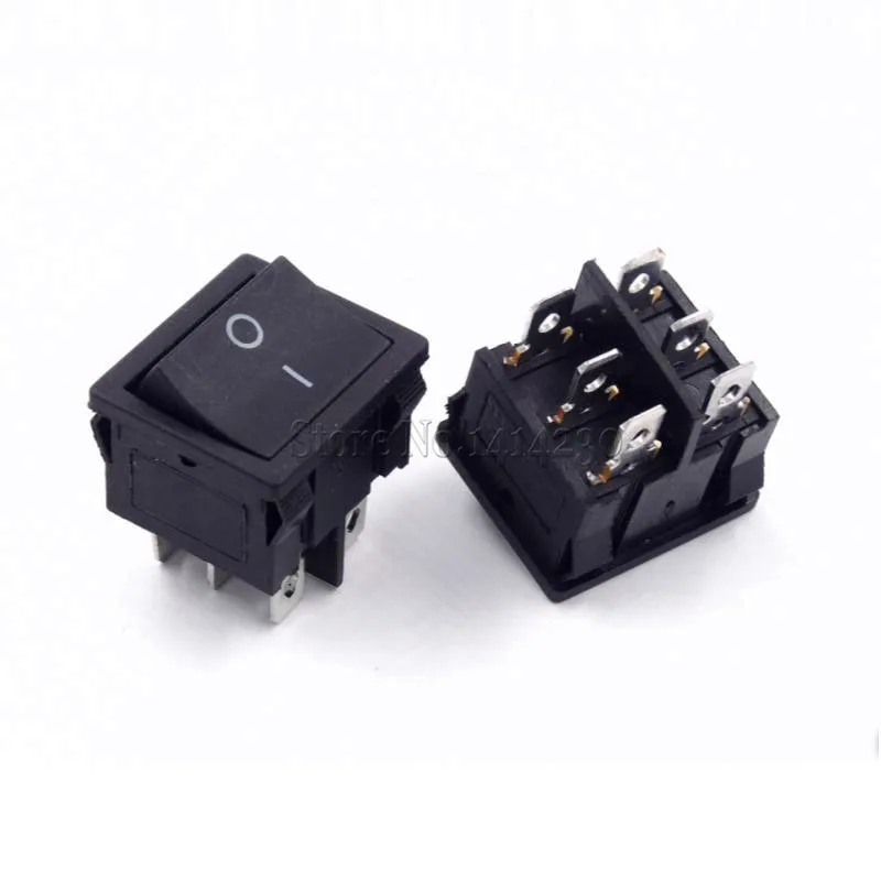 KCD5 21x24 мм 21*24 Rocker комплект переключателей 4 Pin 6Pin 2 позиции 3 6A/12A 250VAC ВКЛ-ВЫКЛ-вкл |
