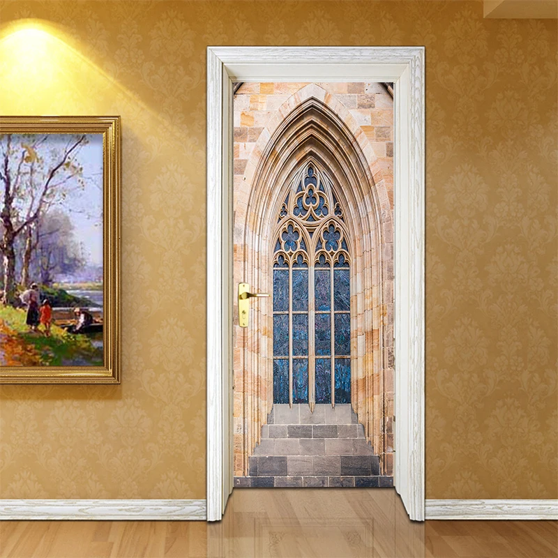 2 шт./компл. самые популярные виниловые съемные обои в готическом стиле