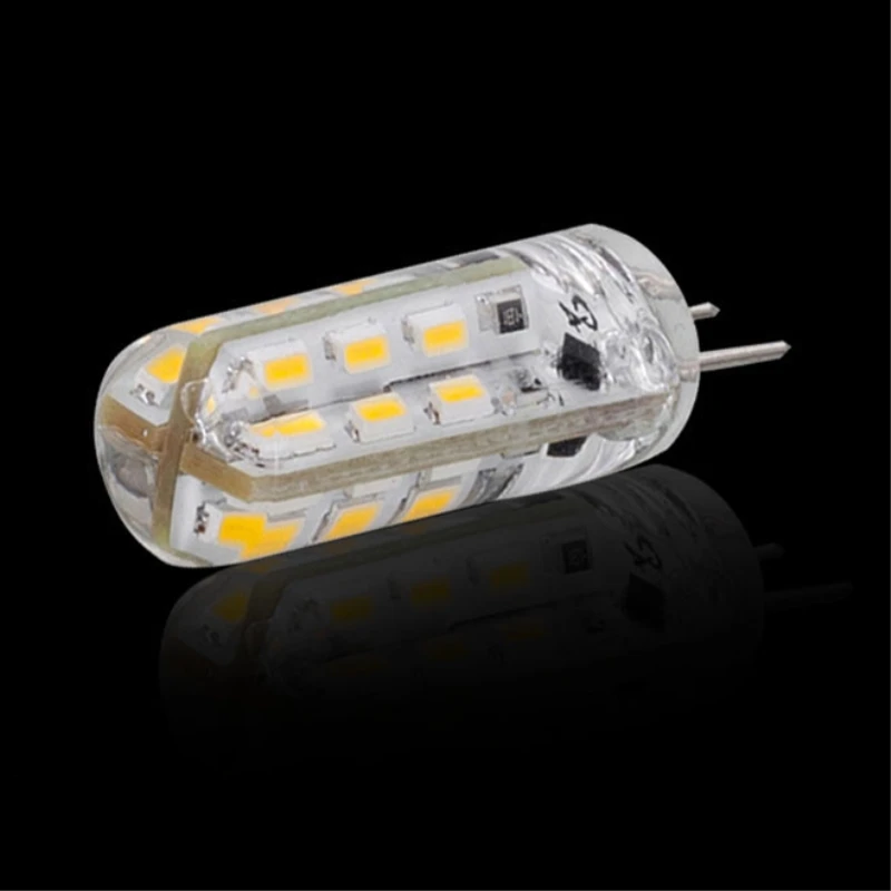 Ультра яркие красные/зеленые/G4 светодиодный 12V AC DC 3W 6W светодиоидная лампа с регулируемой яркостью светодиодный светильник G4 24/48 светодиодный s 3014 лампа накаливания SMD