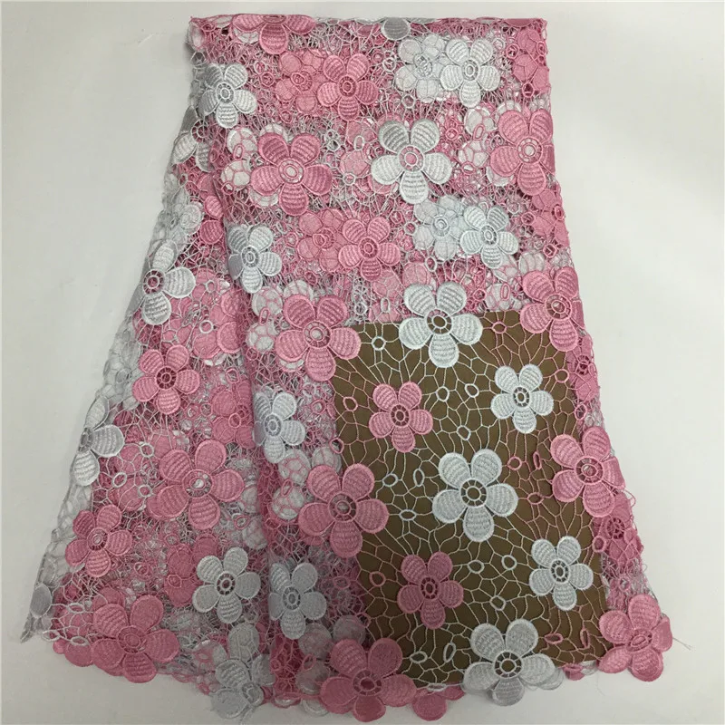 (5yards/lot) PL0901-7 modische gestickte mesh spitzenstoff mit steinen hohe qualitat Afrikanischen guipure schnur spitze stoff | Дом и сад