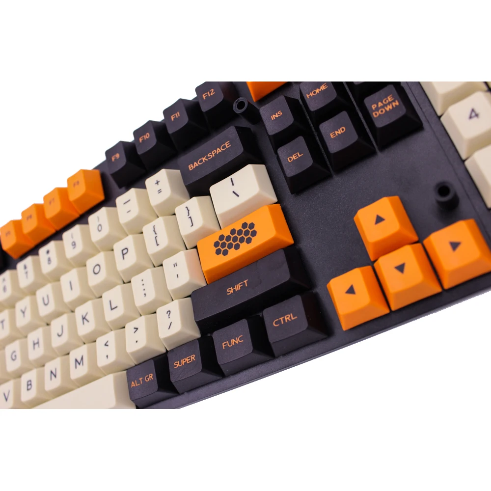 Колпачки для клавиш MP Carbon Color Cherry Profile английская/Корейская версия колпачки