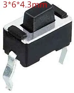 Тактильные Переключатели SMD Tact 3x6x4 3 мм|switch switch|switch tactswitch connector |