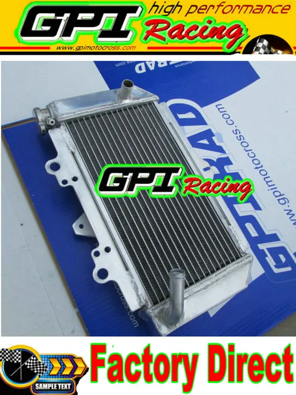 GPI алюминиевый гоночный радиатор для Yamaha YFZ450 YFZ 450 04 05 06 07 08 03 2004 2003 2005 2006| |