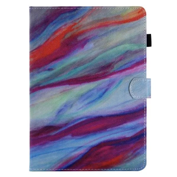 Painted case Умный чехол для samsung Galaxy Tab A 9,7 T550 T555 P550 SM-T550 SM-T555 чехол Funda подставка из искусственной кожи чехол для samsung Tab A 9,7 - Цвет: Painted case