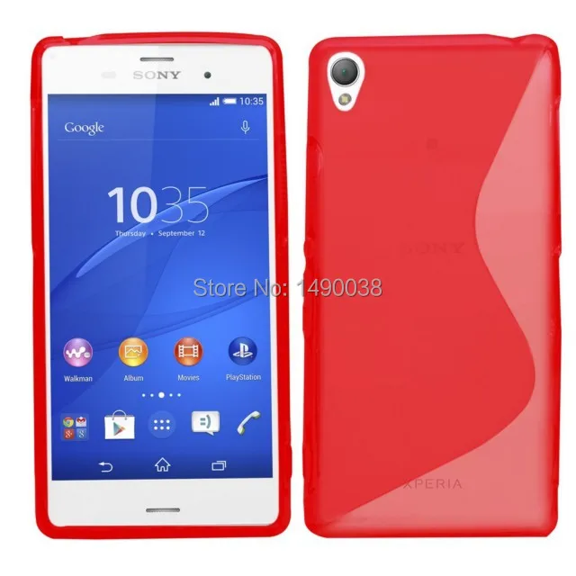 Горячая s линия гибкий мягкий гелевый ТПУ силиконовый тонкий чехол для Sony Xperia Z3