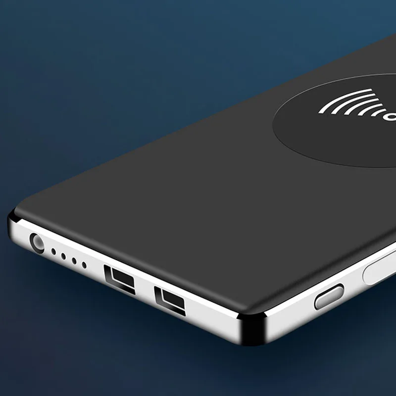 Power Bank10000mah Внешняя батарея беспроводная зарядка power bank портативное зарядное