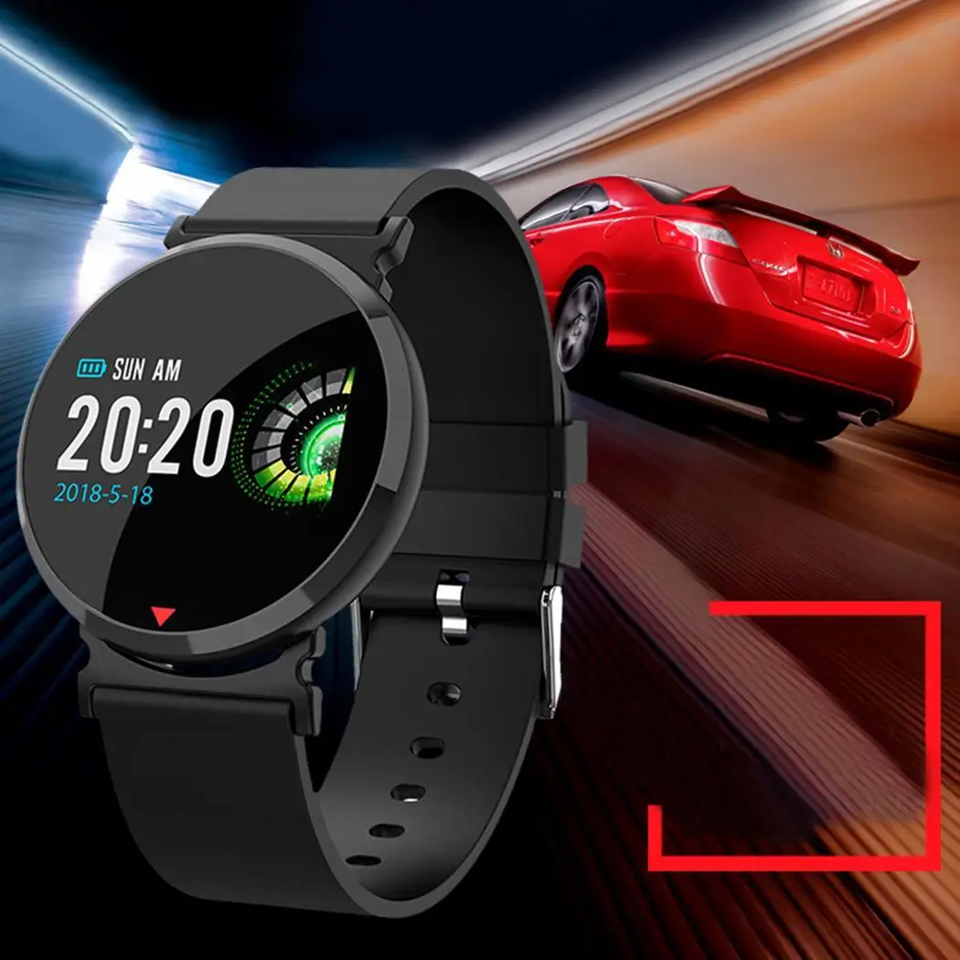 E28 Smart Watch Step Counter Electronic BLE 4.0 Sports Fitness Unisex Tracker IP67 Touch Panel Bracelet | Электроника