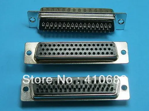 4 Pcs D-sub 50 pin Female 3 Rows Solder Type Connector NEW | Обустройство дома