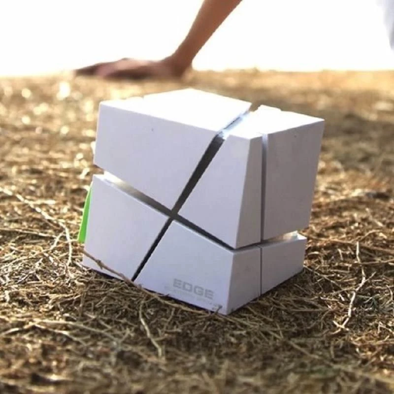 Классический EDGE беспроводной Bluetooth динамик белый мини квадратный музыкальный