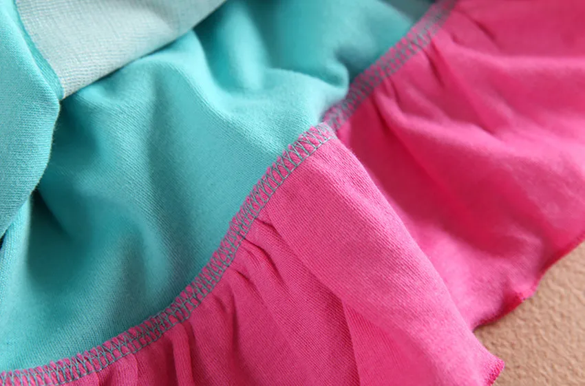 Одежда со слонами для маленьких девочек комплект одежды новорожденных хлопковый