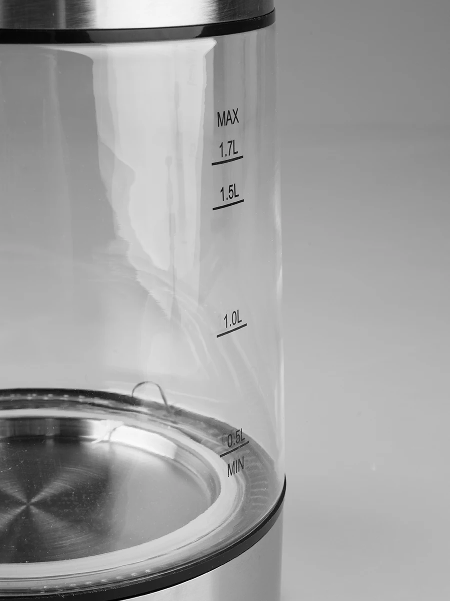 Электрический чайник DSP с автоматическим отключением стеклянный 1 7л для быстрого