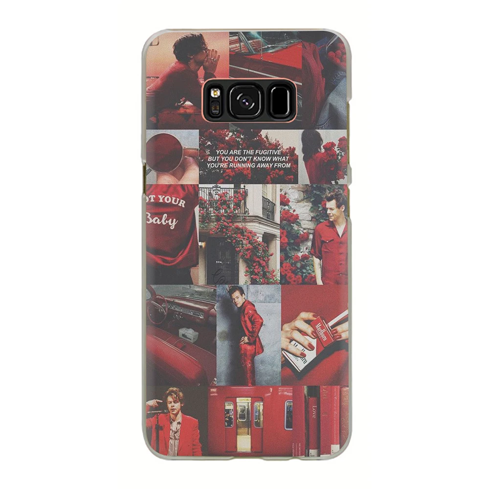 H2 One Direction Harry Styles», Жесткий Чехол для телефона для Samsung Galaxy S6 S7 край S8 S9 S10 плюс S10e M10 M20 M30 M40 Note 8, 9, 10 - Цвет: H2