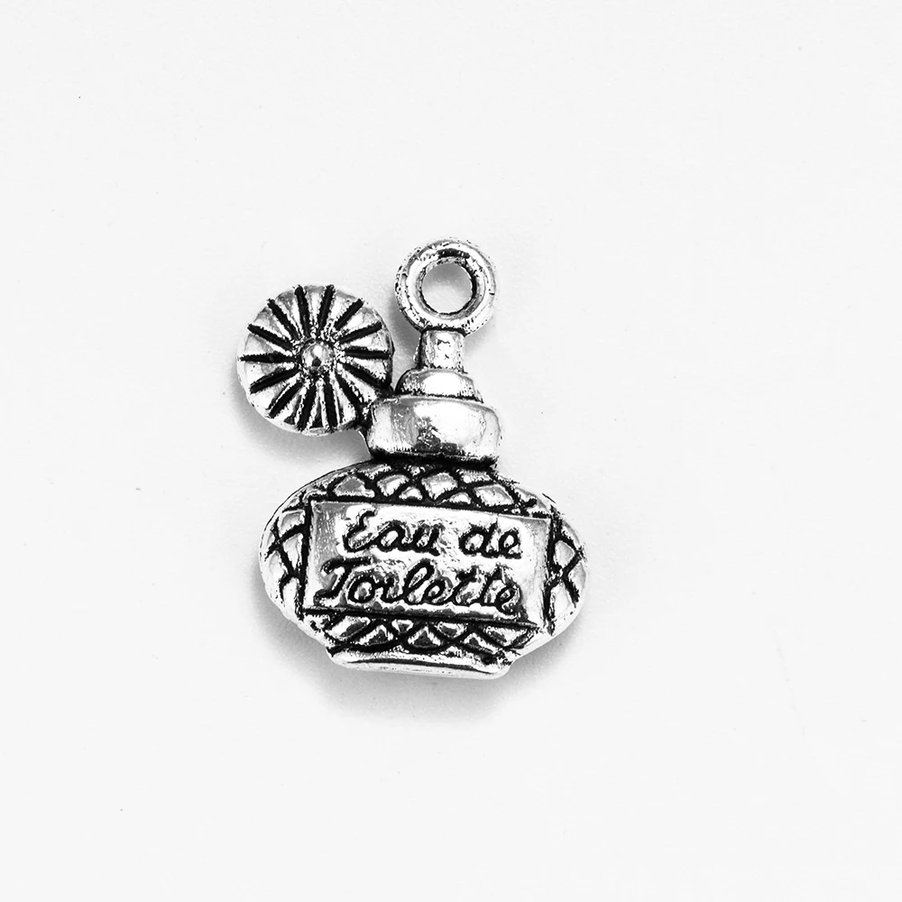 Lucky Eye античный серебряный макияж Подвески смешанный сплав девушка парфюмерный мешок Подвески для DIY ручной работы изготовление, поиск ювелирных изделий EY6128